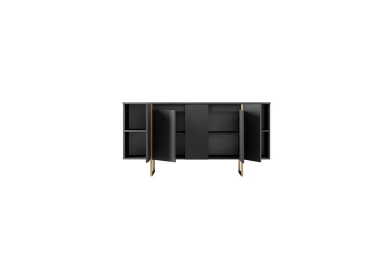 Luxe Konsollbord 160 cm - Grå/Guld - Hallbord - Konsolbord & sidobord