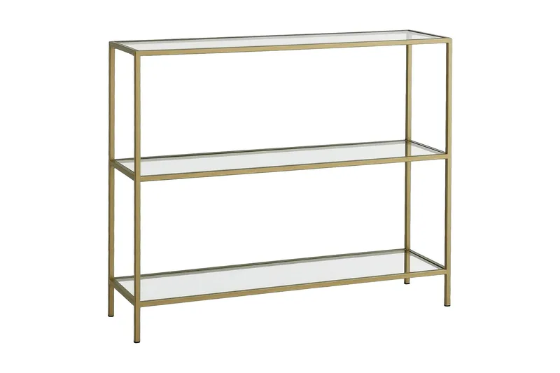 Lychester Avlastningsbord 100 cm, Guld