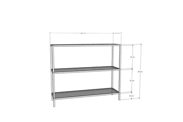 Lychester Avlastningsbord 100 cm - Svart - Möbler - Bord & matgrupper - Avlastningsbord - Konsolbord & sidobord