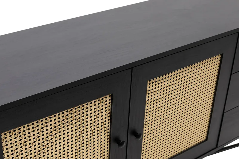 Makwana Konsollbord 160 cm - Svart - Förvaring - Förvaringsmöbler - Sideboard & skänk