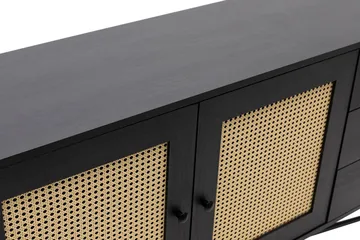 Makwana Konsollbord 160 cm - Svart - Förvaring - Förvaringsmöbler - Sideboard & skänk