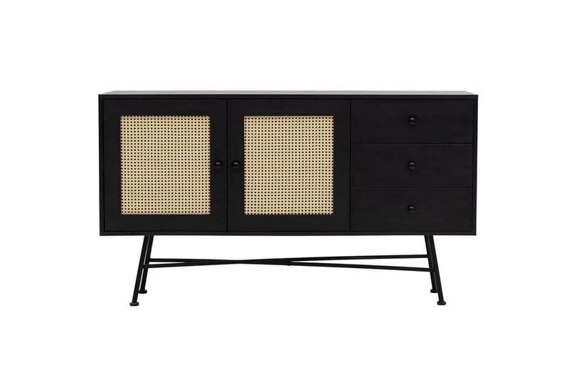 Makwana Konsollbord 160 cm - Svart - Förvaring - Förvaringsmöbler - Sideboard & skänk