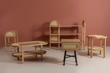 Makwana Skänk 30 cm - Natural - Möbler - Bord & matgrupper - Avlastningsbord - Brickbord & sm åbord