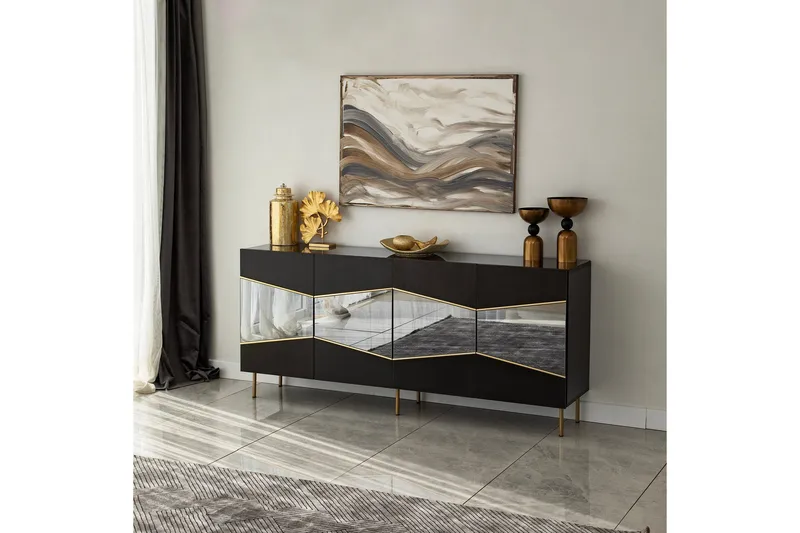 Mami Konsollbord 180 cm - Svart - Förvaring - Förvaringsmöbler - Sideboard & skänk