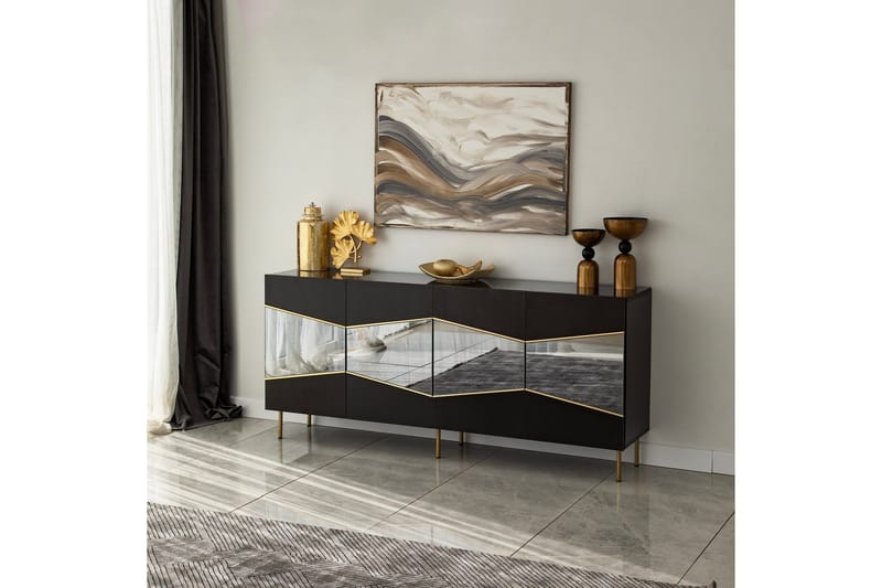 Mami Konsollbord 180 cm - Svart - Förvaring - Förvaringsmöbler - Sideboard & skänk