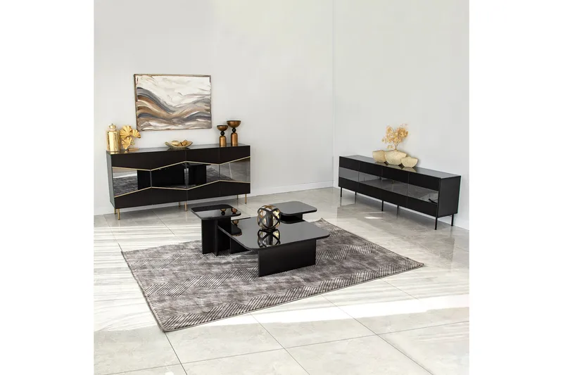 Mami Konsollbord 180 cm - Svart - Förvaring - Förvaringsmöbler - Sideboard & skänk