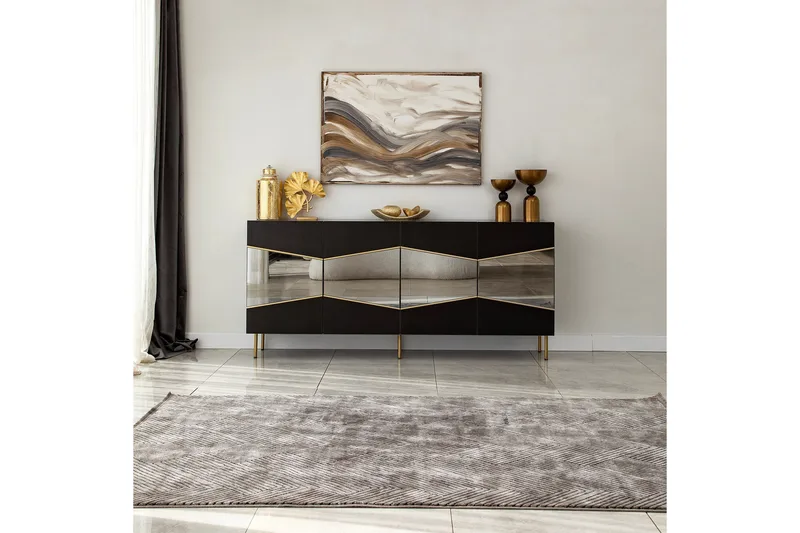 Mami Konsollbord 180 cm - Svart - Förvaring - Förvaringsmöbler - Sideboard & skänk