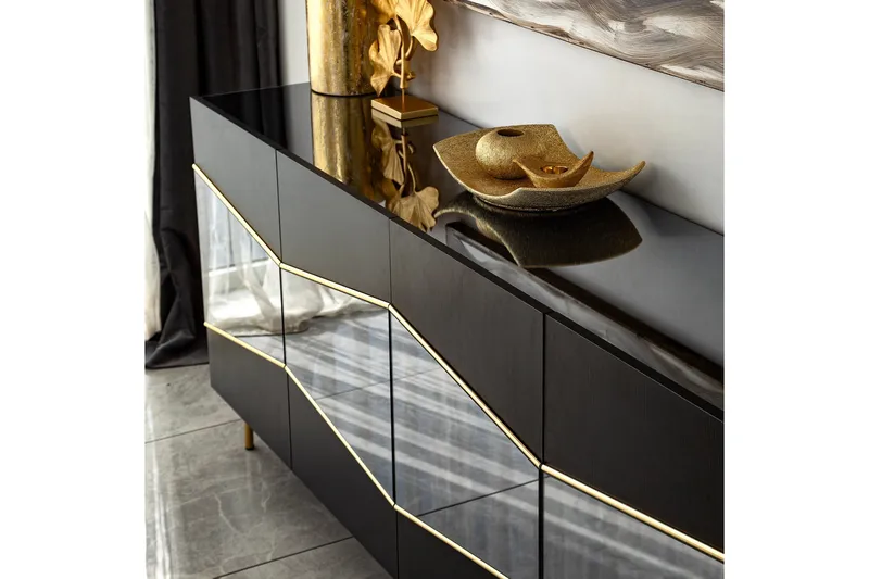 Mami Konsollbord 180 cm - Svart - Förvaring - Förvaringsmöbler - Sideboard & skänk