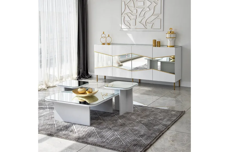 Mami Konsollbord 180 cm - Vit - Förvaring - Förvaringsmöbler - Sideboard & skänk