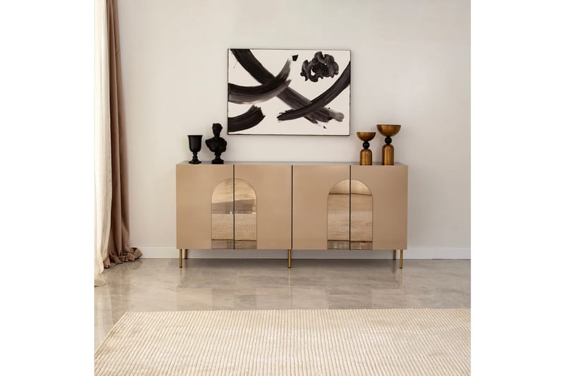 Mirrilnesh Konsollbord 180 cm - Brons/Guld - Möbler - Bord & matgrupper - Avlastningsbord - Konsolbord & sidobord