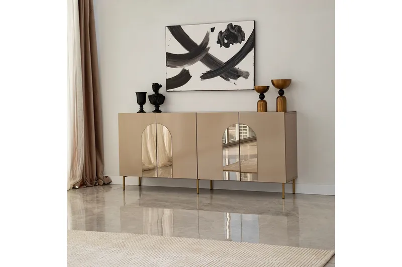 Mirrilnesh Konsollbord 180 cm - Brons/Guld - Förvaring - Förvaringsmöbler - Sideboard & skänk