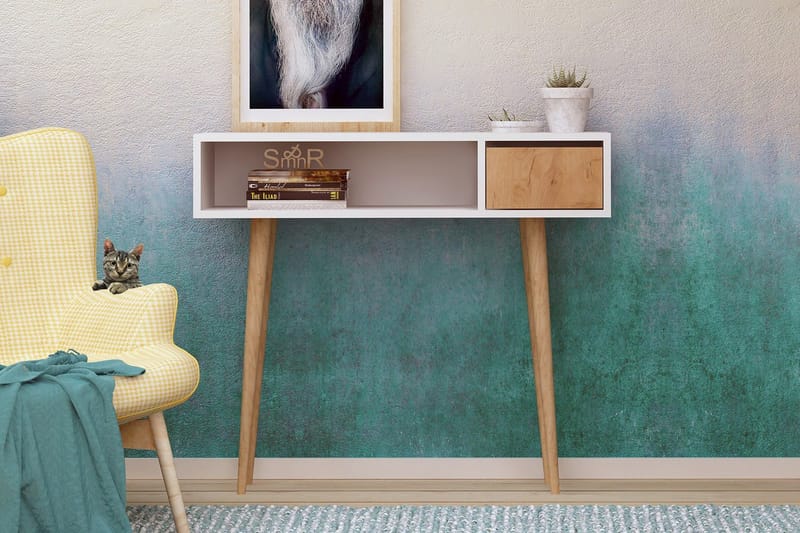 Mod Design Avlastningsbord - Trä/Vit - Möbler - Bord & matgrupper - Avlastningsbord - Konsolbord & sidobord