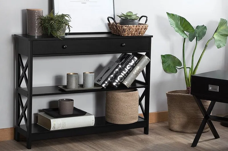 Montgomery Konsolbord 100 cm - Svart - Möbler - Bord & matgrupper - Avlastningsbord - Konsolbord & sidobord