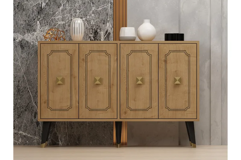 Myria Konsollbord 120 cm - Ek - Förvaring - Förvaringsmöbler - Sideboard & skänk