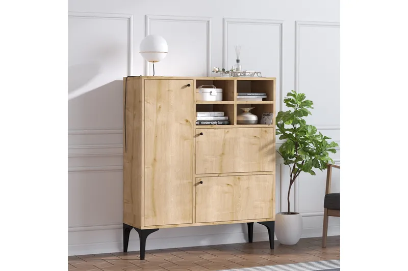 Palfrey Konsollbord 100 cm - Blå/Natur - Möbler - Bord & matgrupper - Avlastningsbord - Konsolbord & sidobord