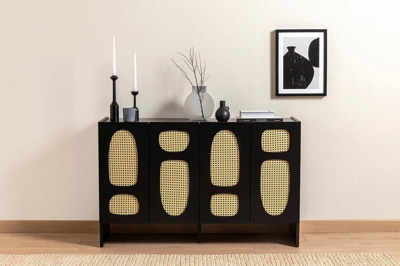 Paro Konsollbord 120 cm - Svart - Förvaring - Förvaringsmöbler - Sideboard & skänk