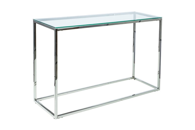 Ponmar Konsollbord 120 cm - Glas/Silver - Hallbord - Konsolbord & sidobord