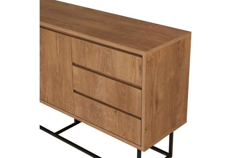 Pribeta Konsollbord 140 cm - Mörkbrun/Svart - Möbler - Bord & matgrupper - Avlastningsbord - Konsolbord & sidobord