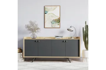Qeleddun Avlastningsbord 150 cm - Natur/Antracit - Möbler - Bord & matgrupper - Avlastningsbord - Konsolbord & sidobord