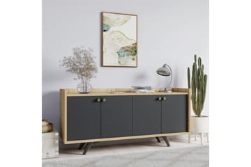 Qeleddun Avlastningsbord 150 cm - Natur/Antracit - Möbler - Bord & matgrupper - Avlastningsbord - Konsolbord & sidobord