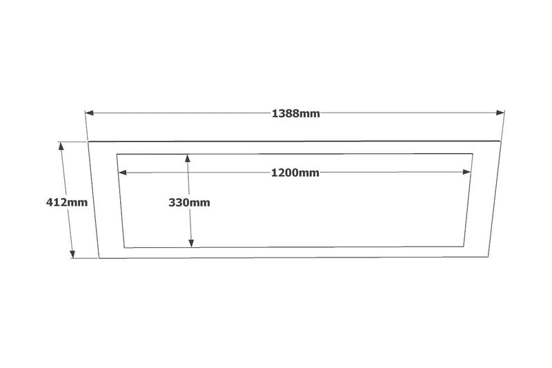 Rinorea Konsollbord 139x83,6 cm - Grön - Hallbord - Konsolbord & sidobord