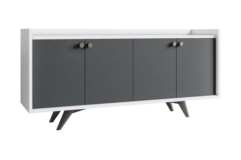 Ruigoord Avlastningsbord 150 cm - Antracit/Vit - Möbler - Bord & matgrupper - Avlastningsbord - Konsolbord & sidobord