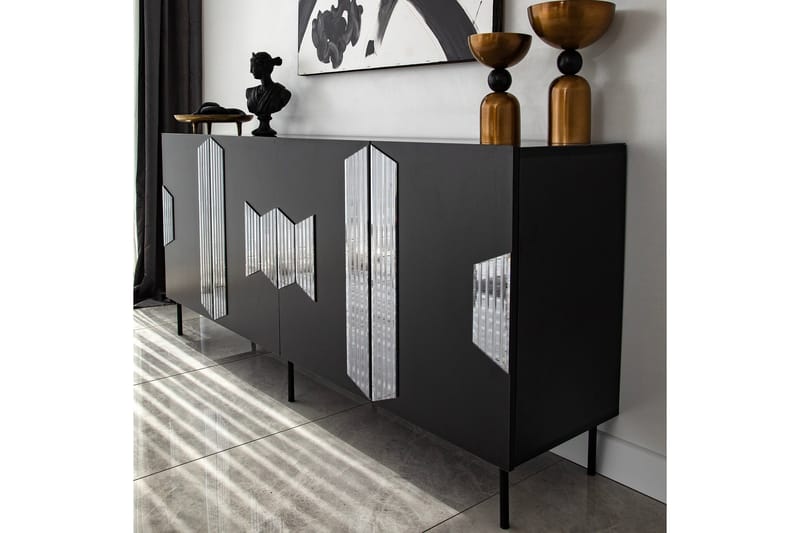 Seyring Konsollbord 180 cm - Svart - Förvaring - Förvaringsmöbler - Sideboard & skänk