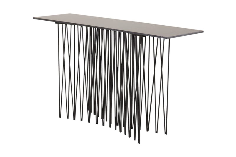 Stone Avlastningsbord 130 cm - Svart - Möbler - Bord & matgrupper - Avlastningsbord - Konsolbord & sidobord