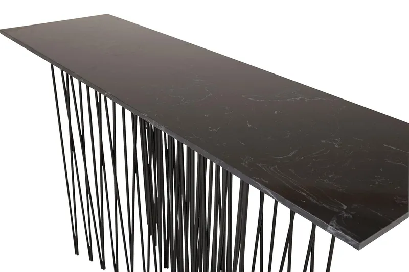 Stone Avlastningsbord 130 cm - Svart - Möbler - Bord & matgrupper - Avlastningsbord - Konsolbord & sidobord