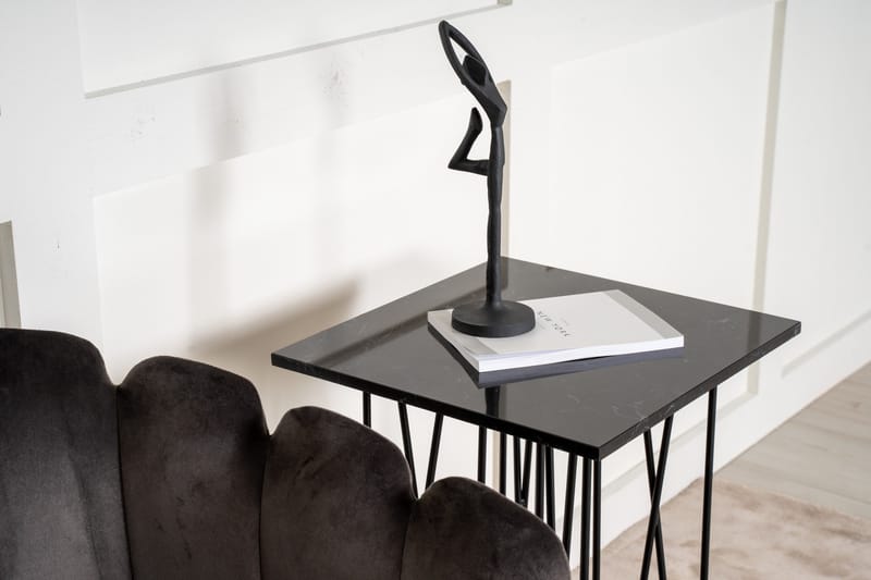 Stone Avlastningsbord 40 cm - Svart - Möbler - Bord & matgrupper - Avlastningsbord - Konsolbord & sidobord