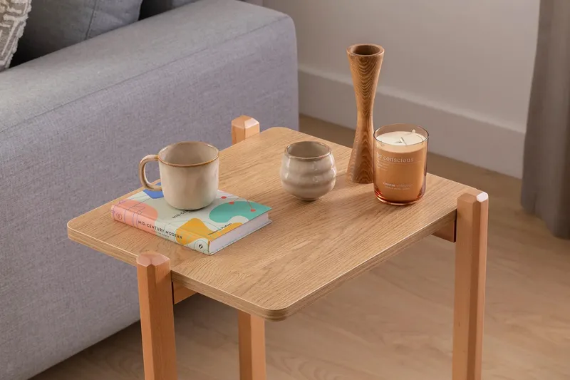 Viimse Skänk 46 cm - Natural - Möbler - Bord & matgrupper - Avlastningsbord - Brickbord & småbord