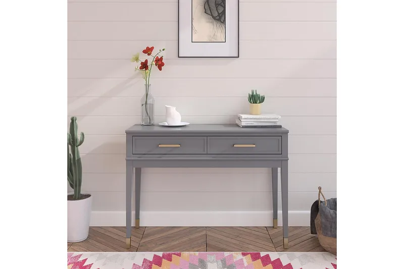Westerleigh Konsollbord 105 cm Grå - CosmoLiving - Möbler - Bord & matgrupper - Avlastningsbord - Konsolbord & sidobord