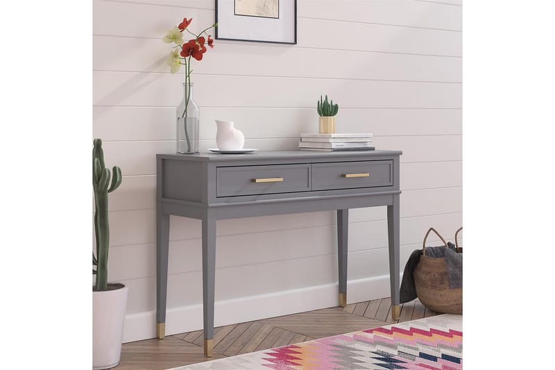 Westerleigh Konsollbord 105 cm Grå - CosmoLiving - Möbler - Bord & matgrupper - Avlastningsbord - Konsolbord & sidobord