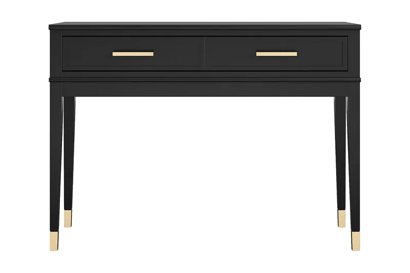 Westerleigh Konsollbord 105 cm Svart, undefined