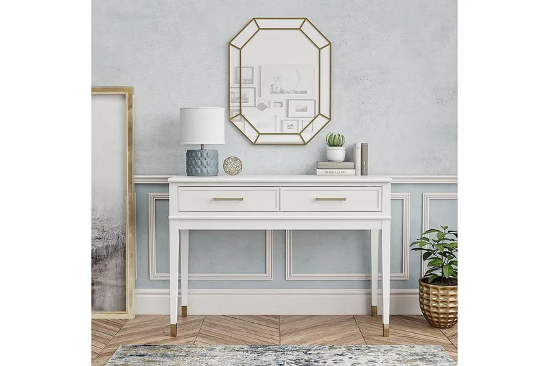 Westerleigh Konsollbord 105 cm Vit - CosmoLiving - Möbler - Bord & matgrupper - Avlastningsbord - Konsolbord & sidobord