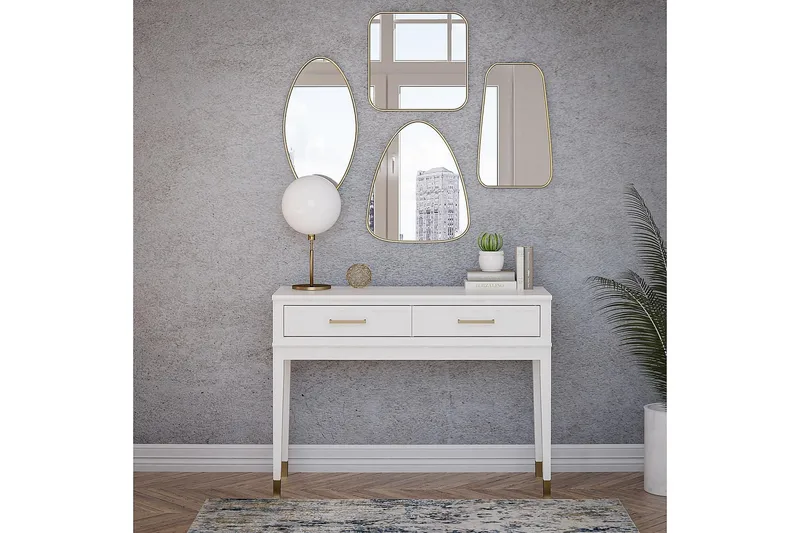 Westerleigh Konsollbord 105 cm Vit - CosmoLiving - Möbler - Bord & matgrupper - Avlastningsbord - Konsolbord & sidobord