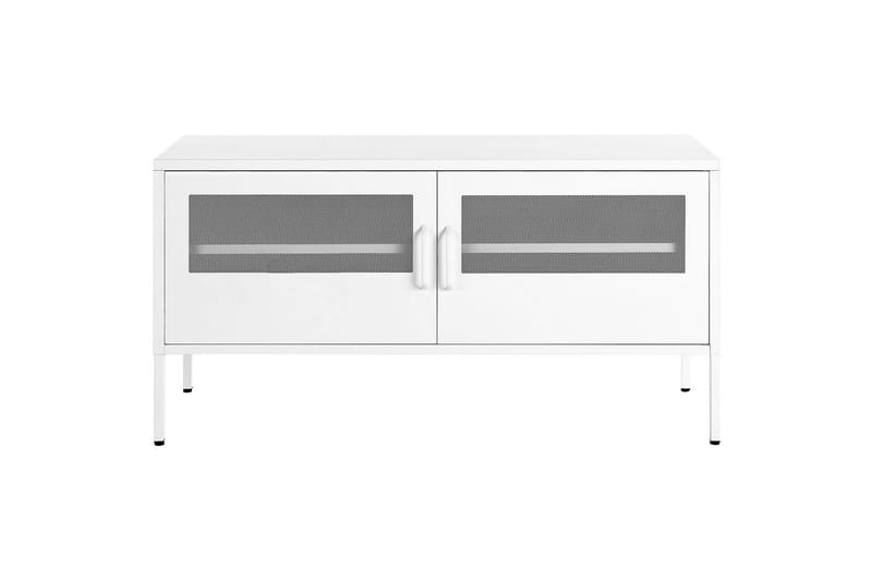 Kontorsskåp Morley Vit - Vit - Möbler - Bord & matgrupper - Avlastningsbord - Lampbord
