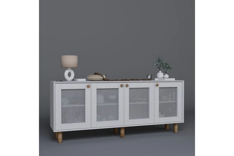 Kuniyoshi Konsollbord 180 cm - Vit - Möbler - Bord & matgrupper - Avlastningsbord - Hallbord