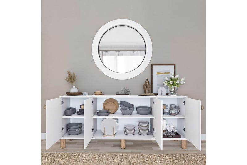 Kuniyoshi Konsollbord 180 cm - Vit - Möbler - Bord & matgrupper - Avlastningsbord - Hallbord