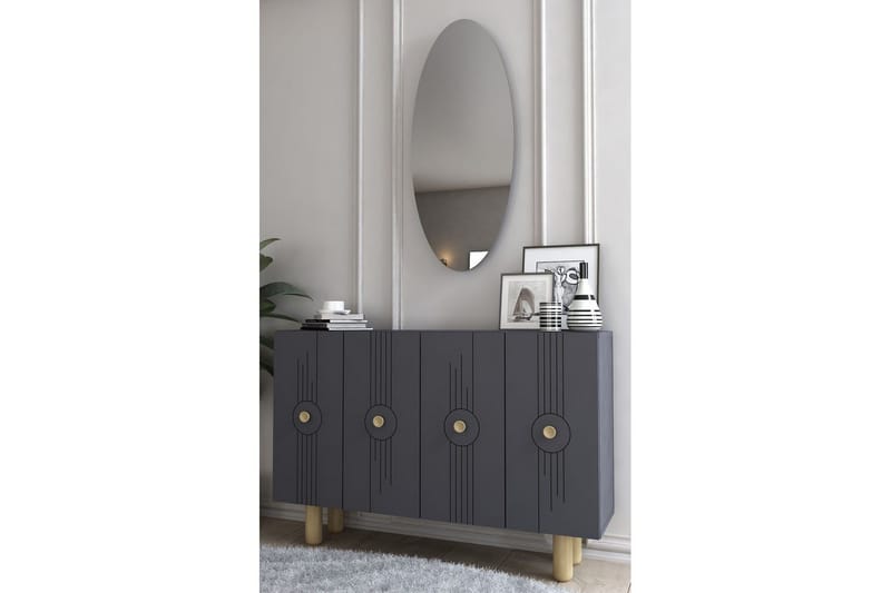 Kyrosen Konsollbord 120 cm - Antracit - Möbler - Bord & matgrupper - Avlastningsbord - Hallbord