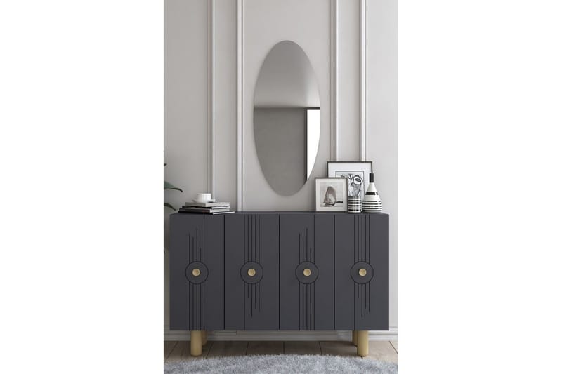 Kyrosen Konsollbord 120 cm - Antracit - Möbler - Bord & matgrupper - Avlastningsbord - Hallbord