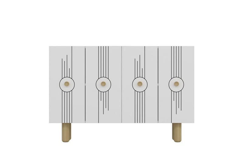 Kyrosen Konsollbord 120 cm, Vit