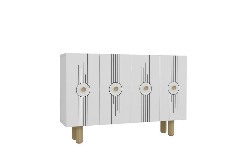 Kyrosen Konsollbord 120 cm - Vit - Möbler - Bord & matgrupper - Avlastningsbord - Hallbord