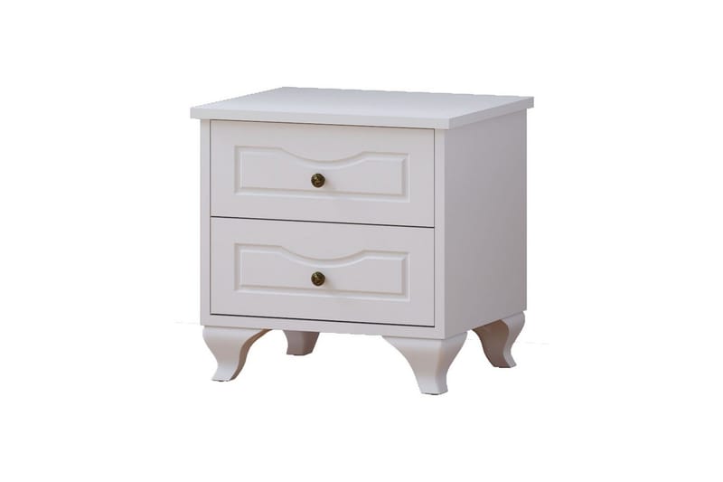 Kyvor Sängbord 45 cm - Matt Vit - Möbler - Bord & matgrupper - Avlastningsbord - Sängbord & nattduksbord