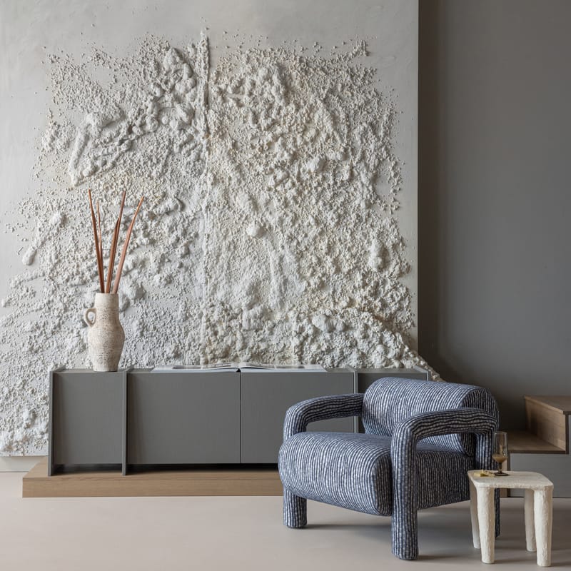 Lågt Sidobord Papier Vion 40 cm - Offwhite - Möbler - Bord & matgrupper - Avlastningsbord - Lampbord