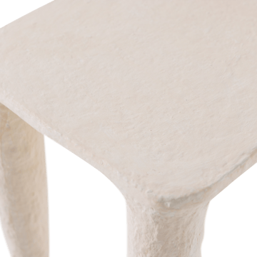 Lågt Sidobord Papier Vion 40 cm - Offwhite - Möbler - Bord & matgrupper - Avlastningsbord - Lampbord
