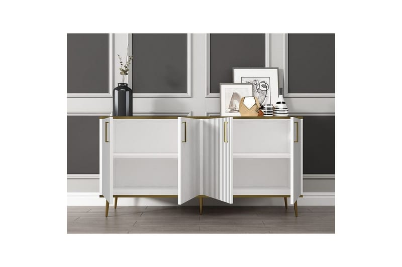 Lacus Konsollbord 150 cm - Vit - Möbler - Bord & matgrupper - Avlastningsbord - Hallbord