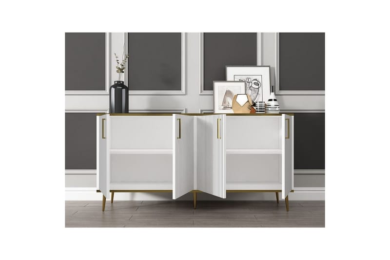 Lacus Konsollbord 150 cm - Vit - Möbler - Bord & matgrupper - Avlastningsbord - Hallbord