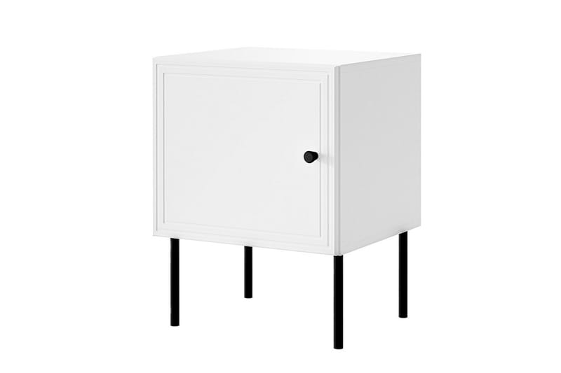 Laholm Sängbord 45 cm - Vit - Möbler - Bord & matgrupper - Avlastningsbord - Sängbord & nattduksbord