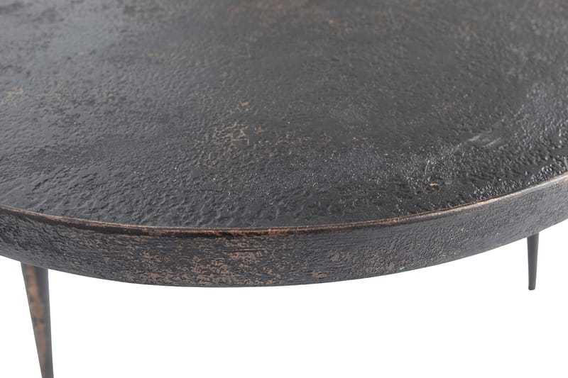 Arnould Sidobord 58 cm Runt - Guld - Möbler - Bord & matgrupper - Avlastningsbord - Lampbord
